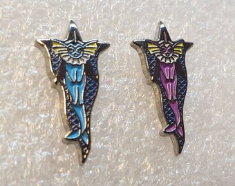 Vaporeon Enamel Pin - Pokemon GO Community Day 2018 BONUS PIN - With Shiny Colour option