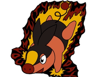 Tepig Community Day Pin - July 2021