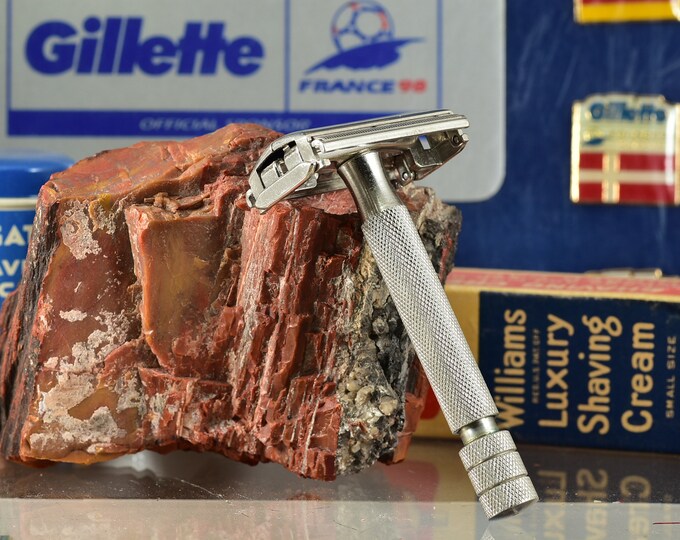 Gillette Rocket Razor Very Good Early Gillette Rocket Safety Razor Made in England - Etsy