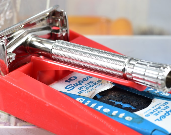 19481950 Gillette Super Speed Vintage Safety Razor No Date Etsy