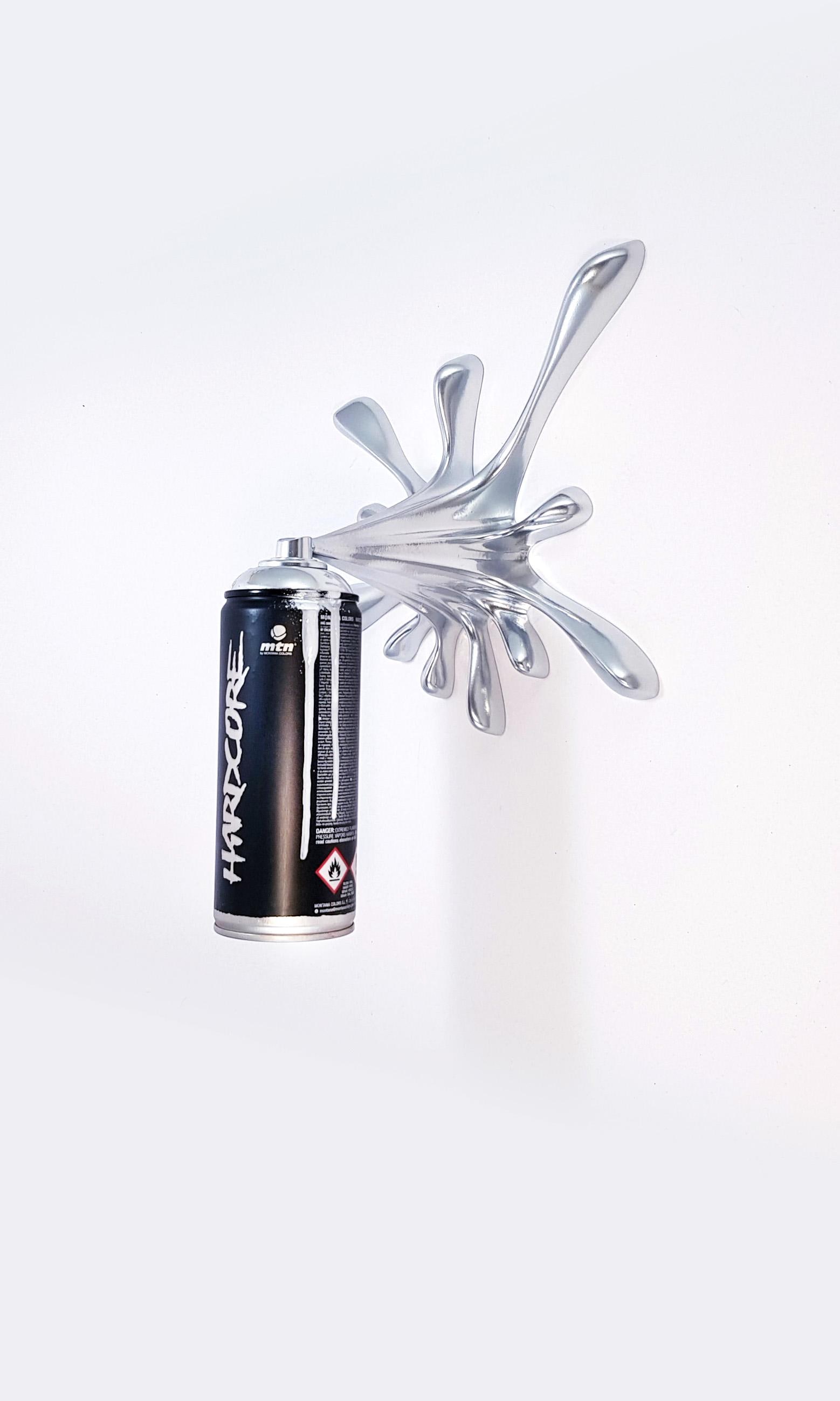 スプレーアートA3サイズ スプレーアート作品『Tricolore Predawn』A3サイズ原画 スプレー