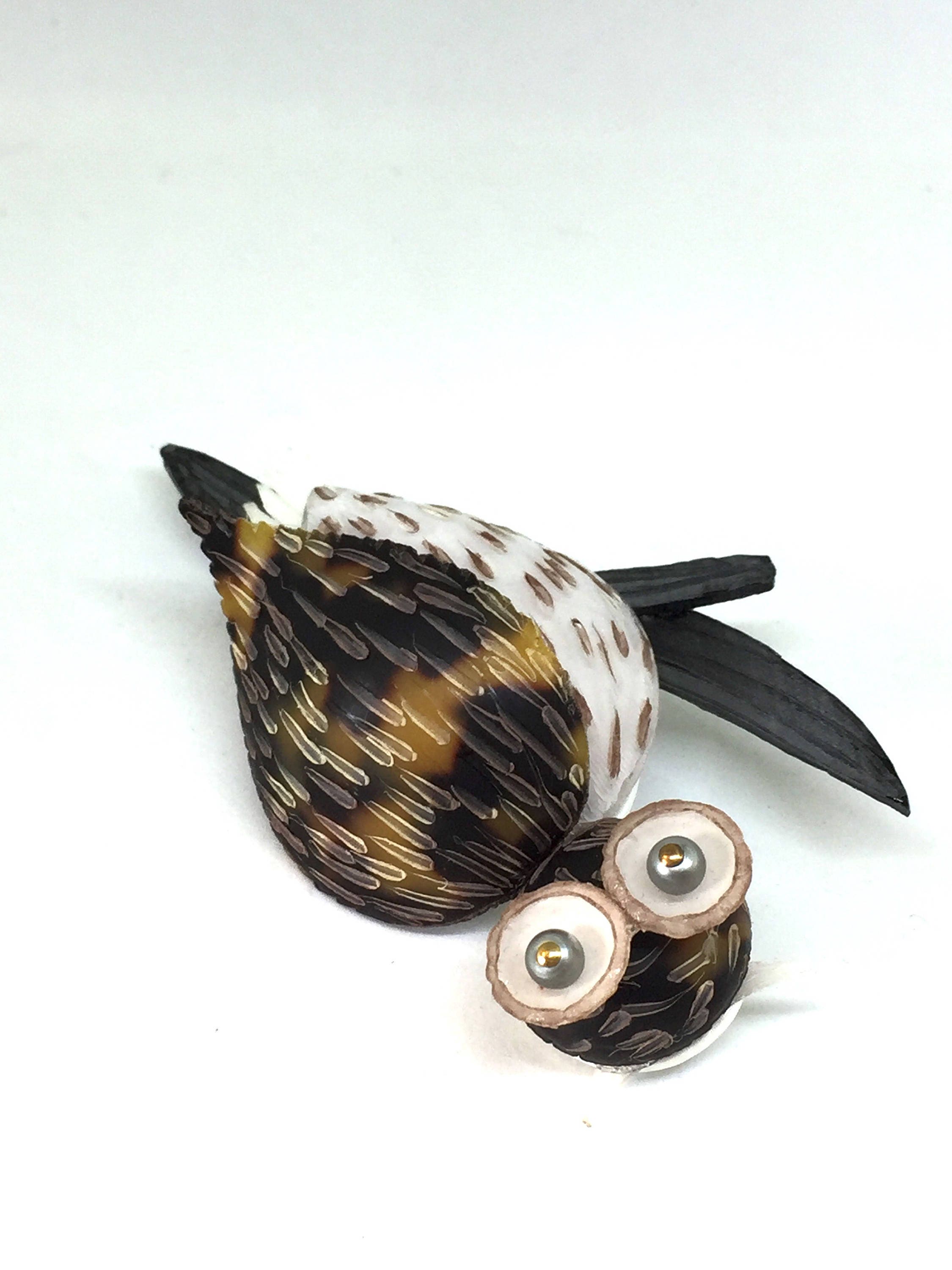 Cilea Paris Resin Big Owl Pin Brooch - Etsy