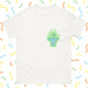 Camiseta de Los Simpson I Bring You Love Mr Burns, obra de arte inspirada, Bring You Love, bolsillo y camiseta con estampado trasero
