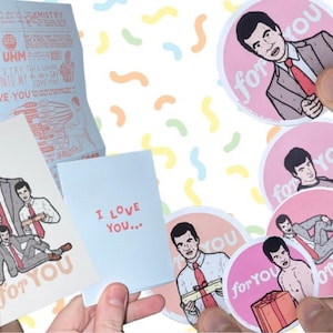 Everything for You / Nathan For You gift set, Card Sticker Set and Poster Zine.