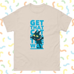The Simpsons Get that cat outta the way t-shirt - Snowball 2 cat tee