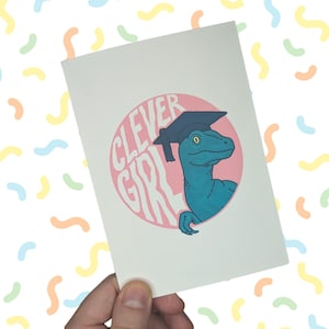 Clever Girl - Laurea, Compleanno, Biglietto di auguri