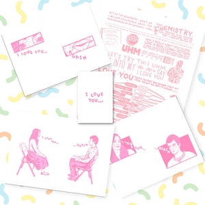 Nathan for You 'I Love You' Zine e si apre in un poster A4 + adesivo gratuito!