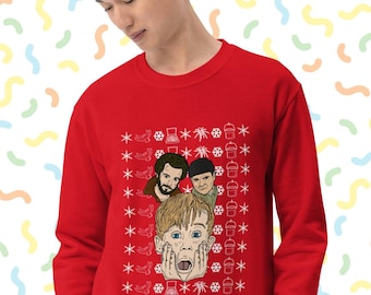 Home Alone Sweater - Etsy UK