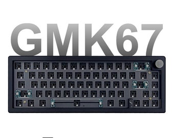 GMK67 | Cheapest on Etsy | 65% Mechanical Keyboard | DIY Barebone | Wireless Keyboard | RGB | Custom Keyboard | Hot-Swappable | MAC & Win