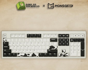 Monsgeek M5 | 100% Cow Mechanical Keyboard | Aluminum Keyboard | RGB | Custom Keyboard | Hot-Swappable | For MAC & Win