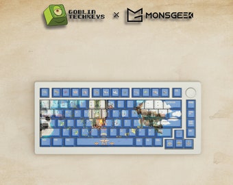 Monsgeek M1W | 75%  Fighter Arcade  Keyboard | Aluminum Keyboard | RGB | Custom Keyboard | Hot-Swappable | For MAC & Win | Wireless