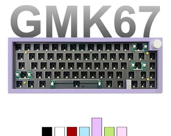 GMK67 | 65% Mechanical Keyboard | DIY Barebone | Wireless Keyboard | RGB | Custom Keyboard | Hot-Swappable | MAC & Win | Keyboard For Work