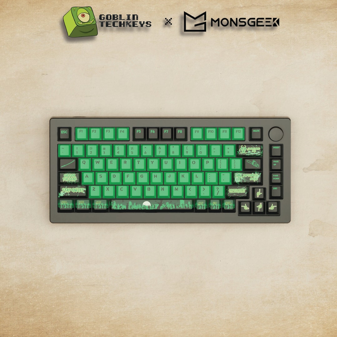 Monsgeek M1W 75 Zombie Keyboard Aluminum Keyboard RGB Custom Keyboard