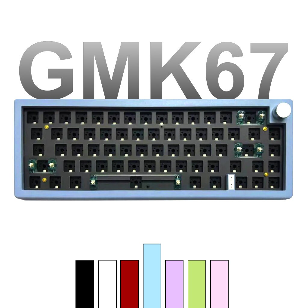 GMK67 65% Gasket Mechanical Keyboard Barebone