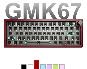 GMK67 | 65% Mechanical Keyboard | DIY Barebone | Wireless | RGB | Custom Keyboard | Hot-Swappable | MAC & Win | Best Gaming Keyboard