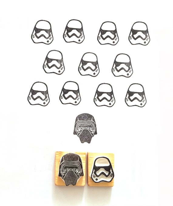 star wars rubber stamps