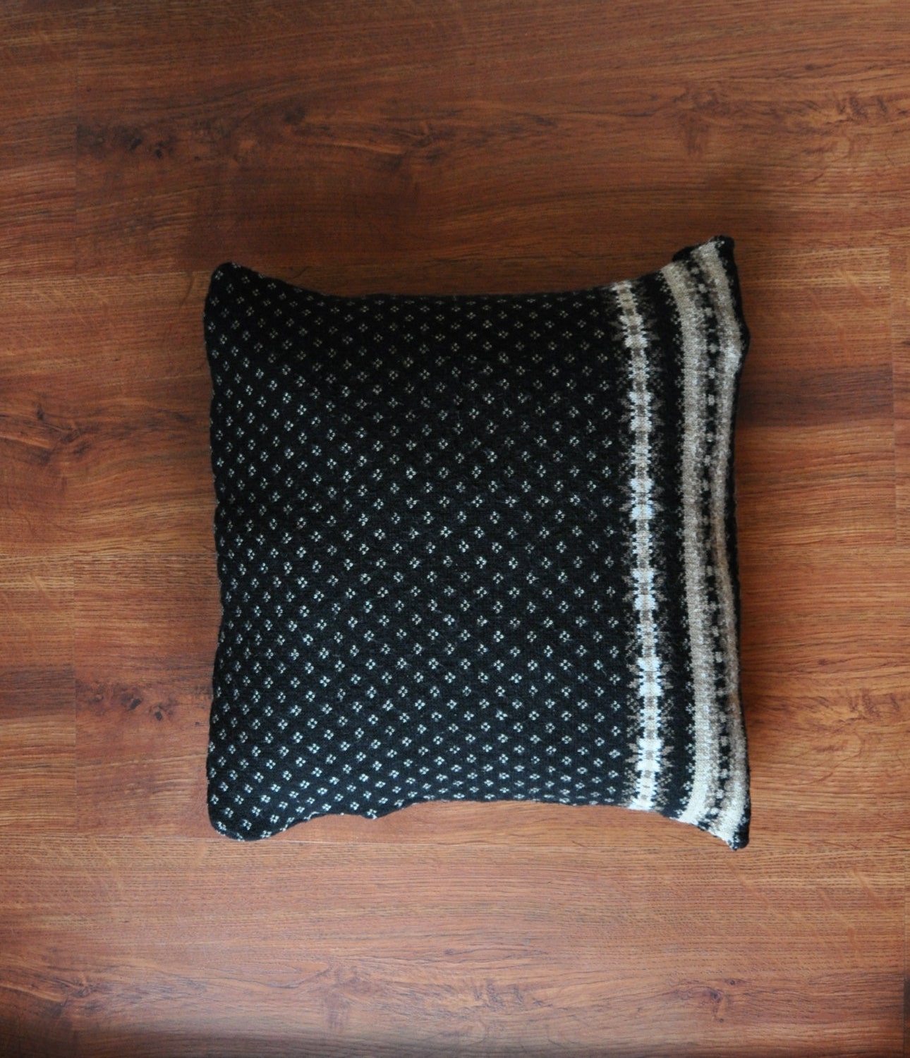 fair isle pillow cover
