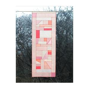 Pojagi Patchwork Tapestry/Shade: Traditional Sheer Silk, Korean Authentic Skills, Customizable Size/Color/Pattern