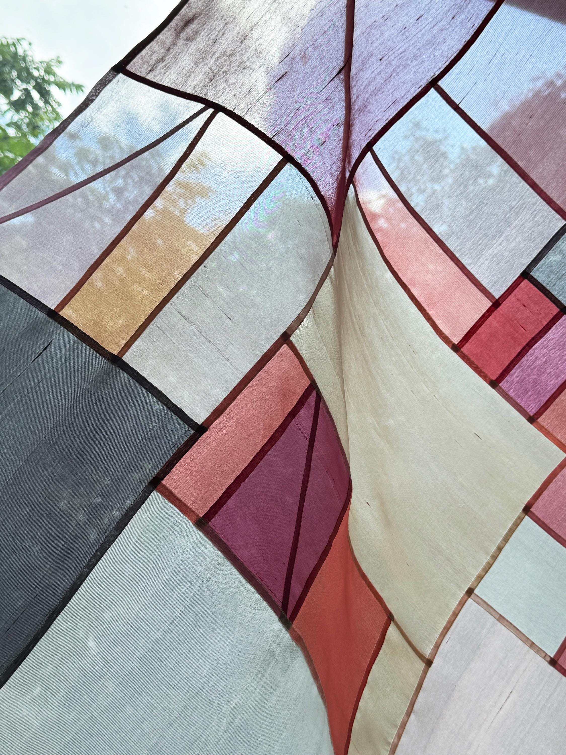 タペストリー ポジャギデザイン タペストリー壁掛け ポジャギ 図案