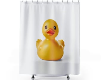 Tenda Da Doccia Anatra Gialla - Cartone Animato, Impermeabile 152x183 Cm, Per Bagno - Foto 8