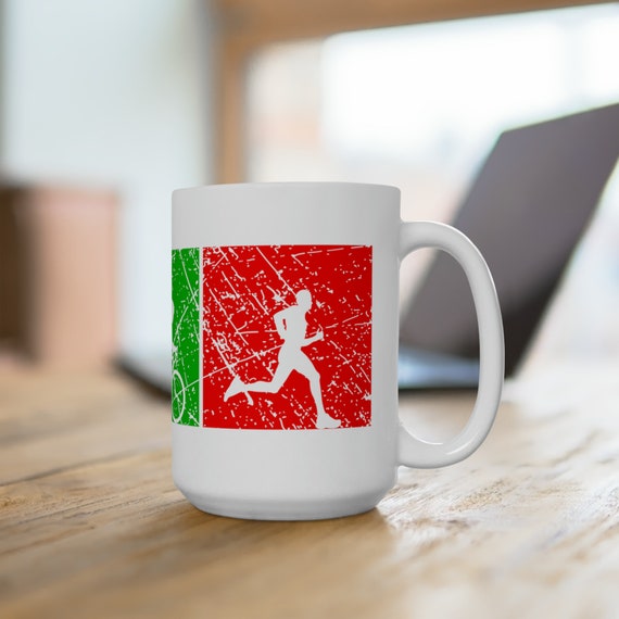 Triathlon, Triathlete, Ironman, Ceramic Mug 15oz, Show Support for the  Sport With This Colorful Stripe Coffee Cup, Swim, Bike, Run - Etsy