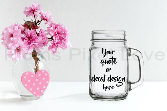 Mason Jar Mockup Pretty Stock Photograph Mockup Mason Jar Mason Jar Mockup Pretty Stock Photograph Mockup Mason Jar