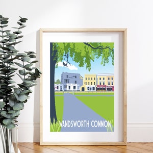 Wandsworth Common Art Print image 3