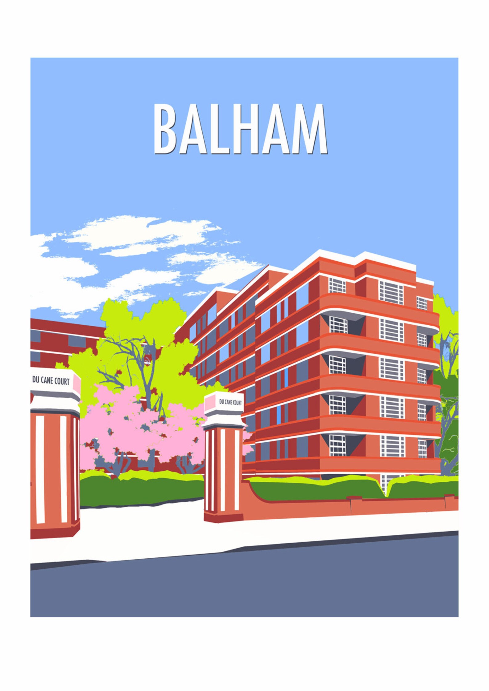 Balham - A3 Giclee Print - Limited Edition - (UN)FRAMED - Etsy UK