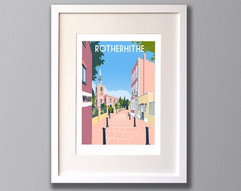 Rotherhithe Art Print