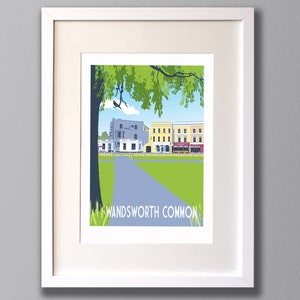 Wandsworth Common Art Print image 1