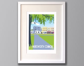 Wandsworth Common Art Print