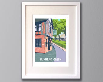 Nunhead Green Art Print