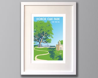 Honor Oak Park Art Print