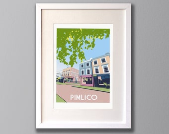 Pimlico Art Print