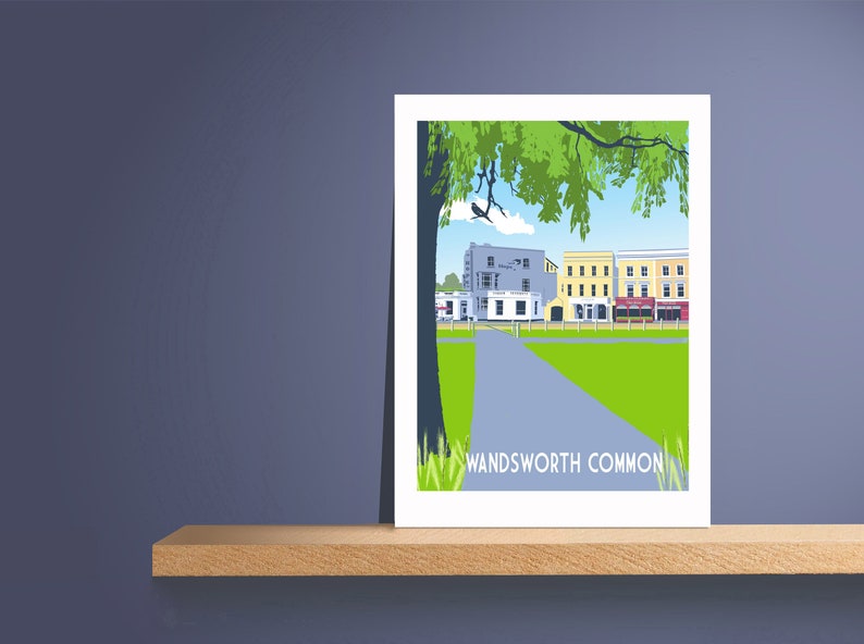 Wandsworth Common Art Print image 4