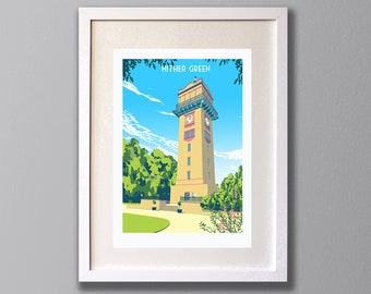 Hither Green Art Print