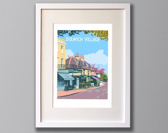 Dulwich Village Art Print
