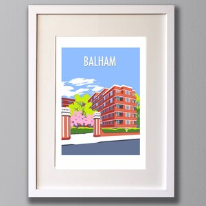 Balham - A3 Giclee Print - Limited Edition - (UN)FRAMED - Etsy UK