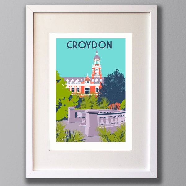 Croydon Town Hall- A3 Giclee print - Limited Edition - (UN)FRAMED