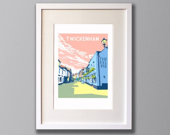 Twickenham Art Print
