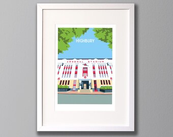 Highbury Art Print