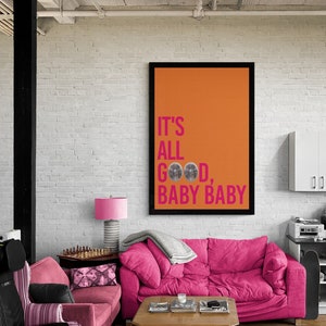 Disco Ball Biggies Smalls Print | Disco Aesthetic | Disco Ball Print | Room Decor | Aesthetic Y2K | 90s Wall Art | Trendy Wall Art | Rap Art