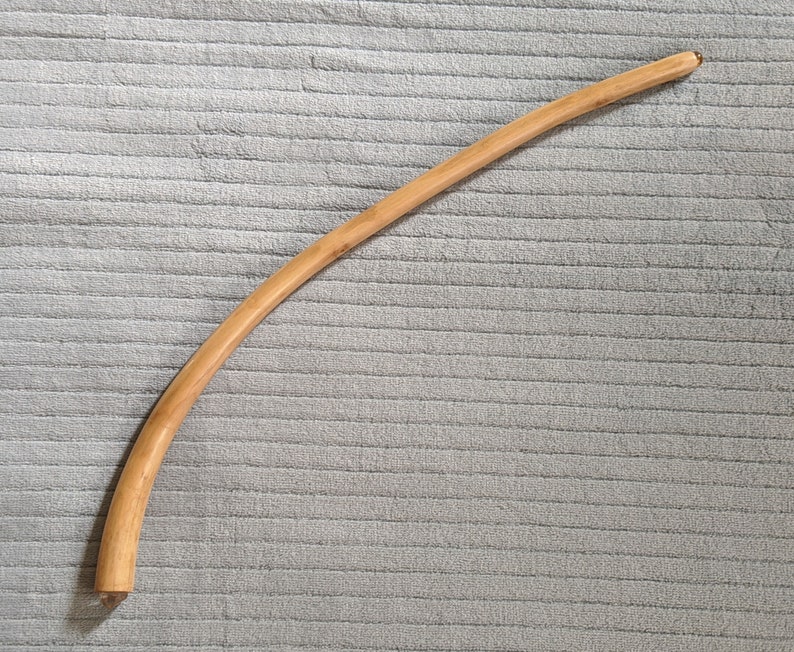 and Rock Crystal Magic Wand Brown Amber Pear 16 12 inches