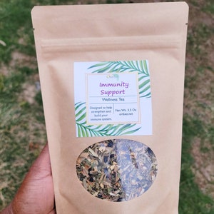 Immunity Support Wellness Tea: cold, flu, soursop, elderberry