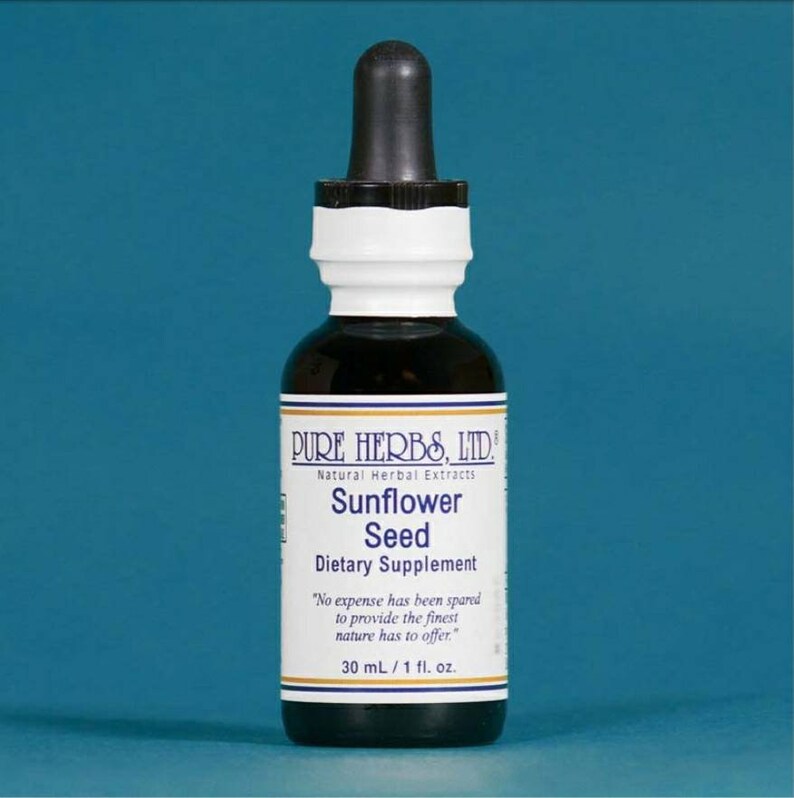 Sunflower Seed Extract Tincture Vegan Vitamin D Vitamin E Etsy