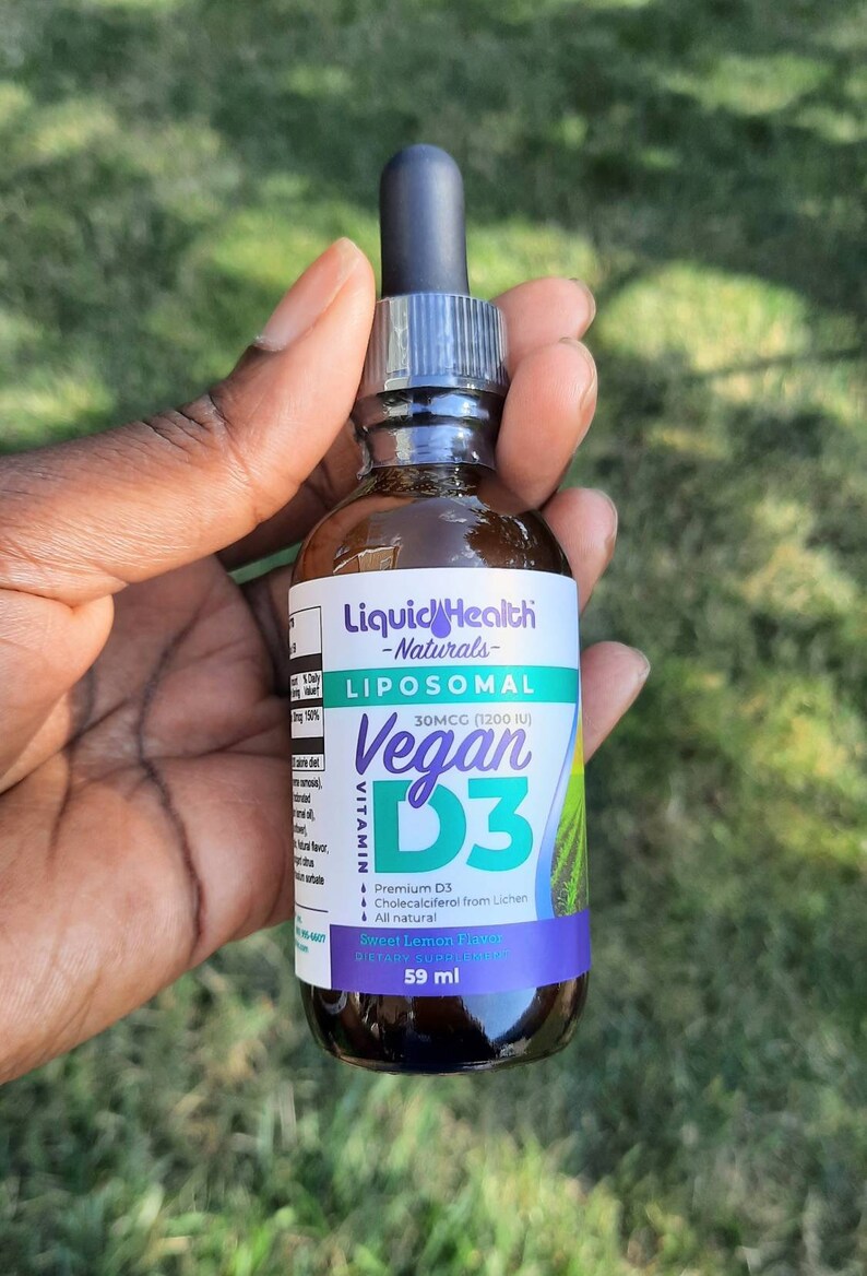 Liquid Health Vitamin D3 Mental Health Detox Vegan Kosher Etsy