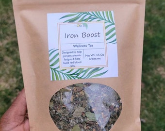 Iron Boost Wellness Tea: blood, minerals