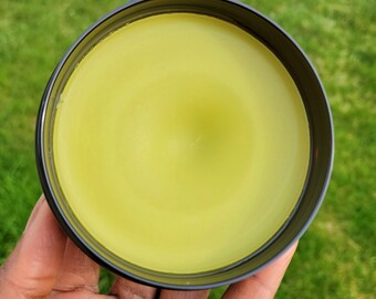 Body Balm: shea butter, cocoa butter, aloe vera, hair, beard, scalp