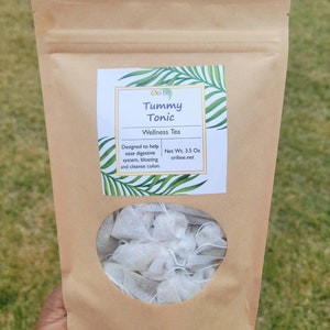Tummy Tonic Tea: digestive aid, bloating, weight, gut health