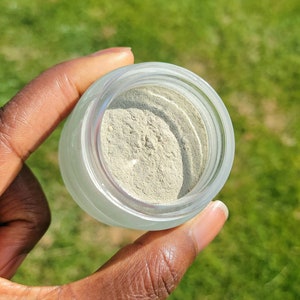 Superfood Clay Mask: green, anti aging, skin cleanser, qasil, hair